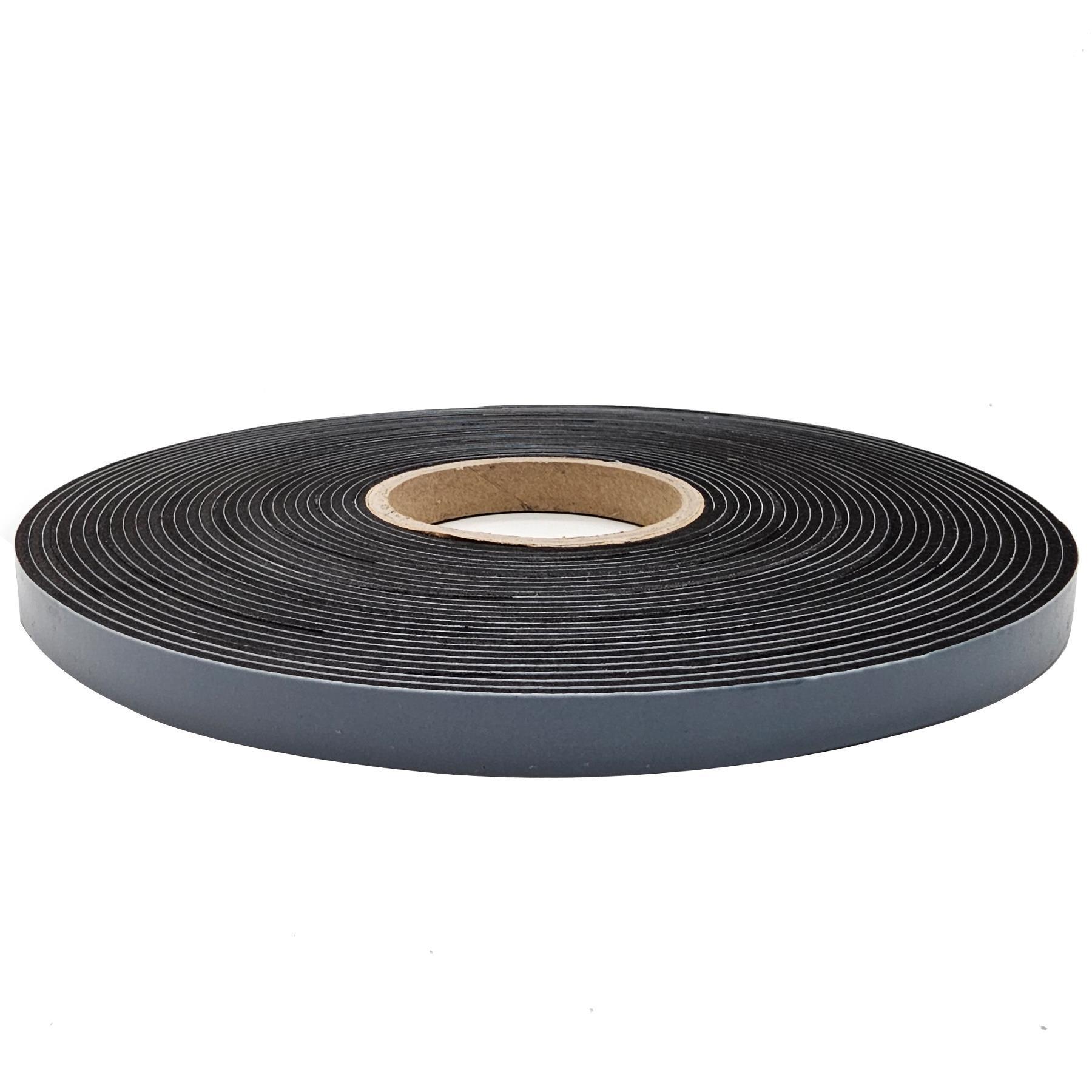 EPDM - Schaum. Schwarz 10 mm x 3 mm. Länge: 10 m