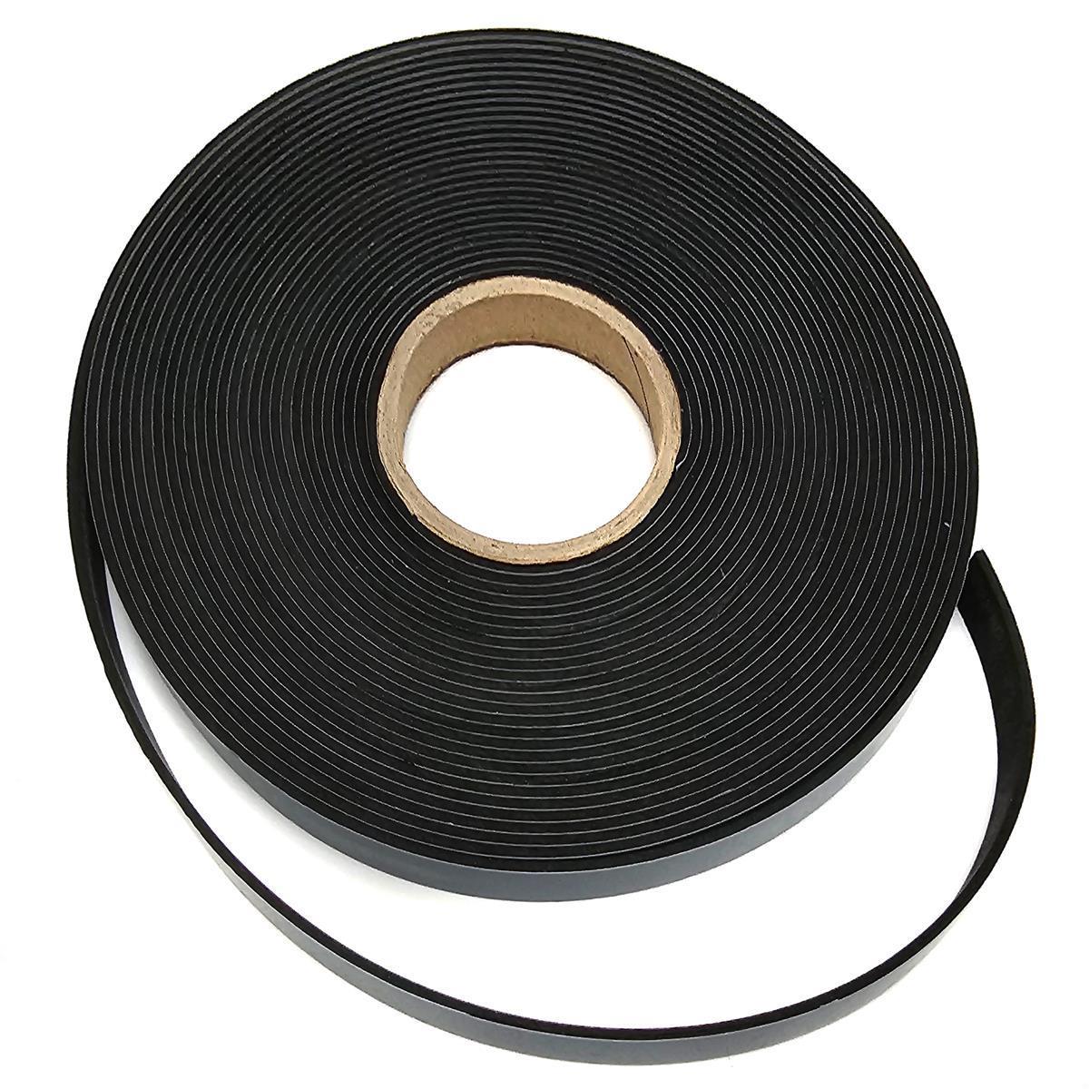 EPDM - Schaum. Schwarz 10 mm x 3 mm. Länge: 10 m