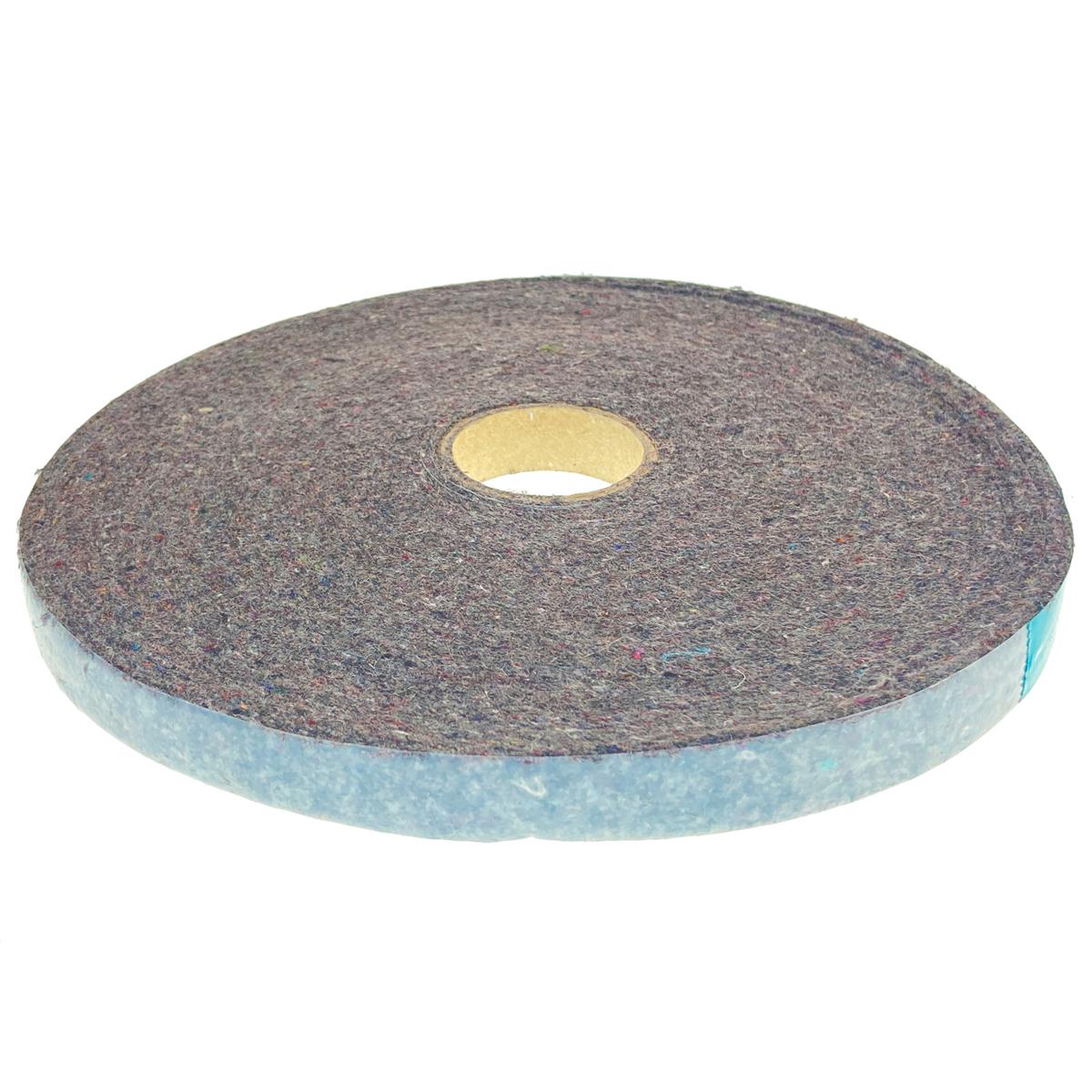 Isolierfilz einseitig klebend. 20 mm x 3 mm x 20 m