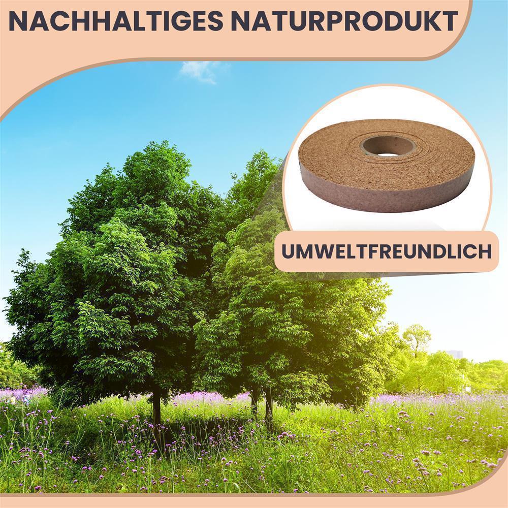 Presskork Natur 50 mm x 5 mm - 10 m auf Rolle