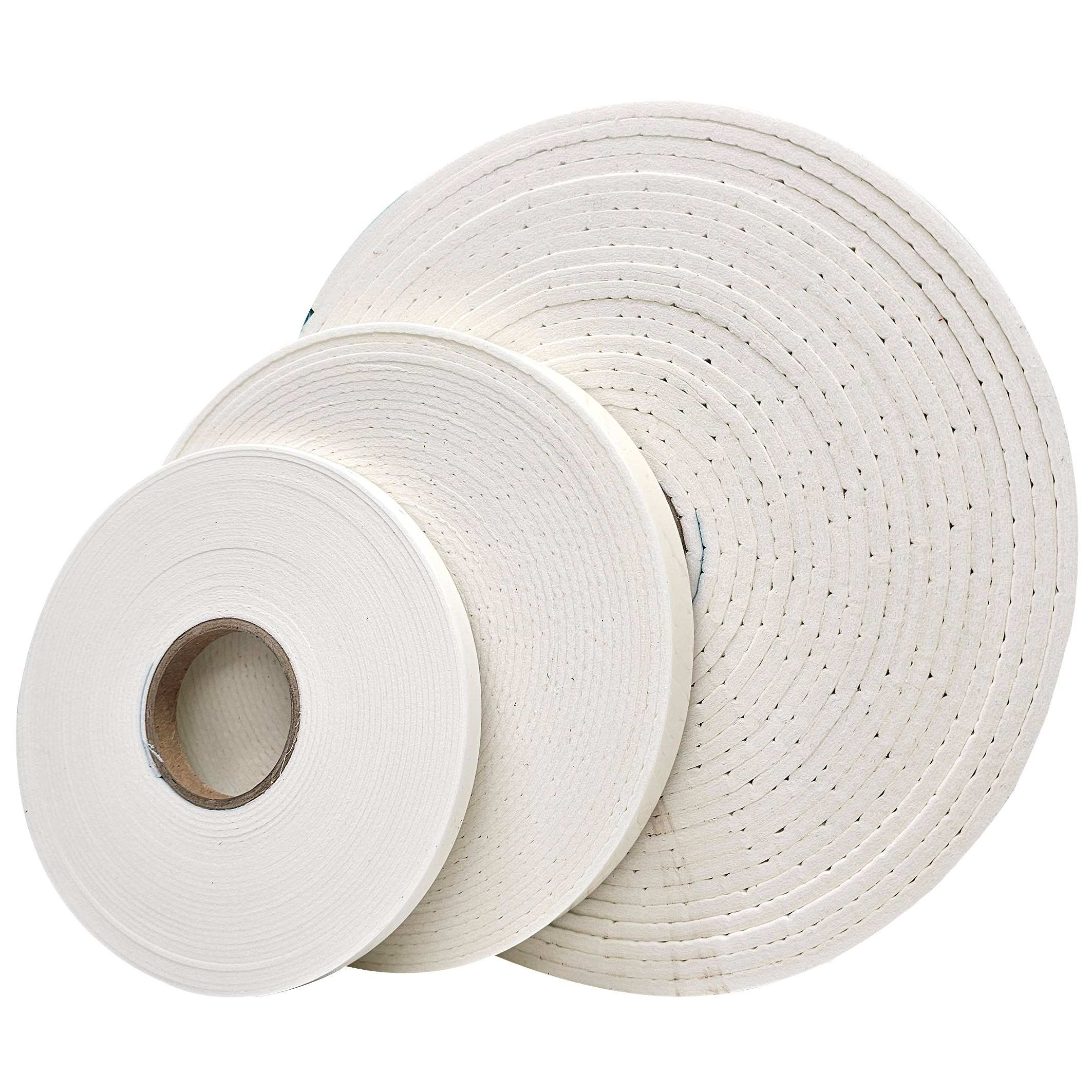 Keramikfasergewebe weiß 60 mm x 5 mm - 10 m