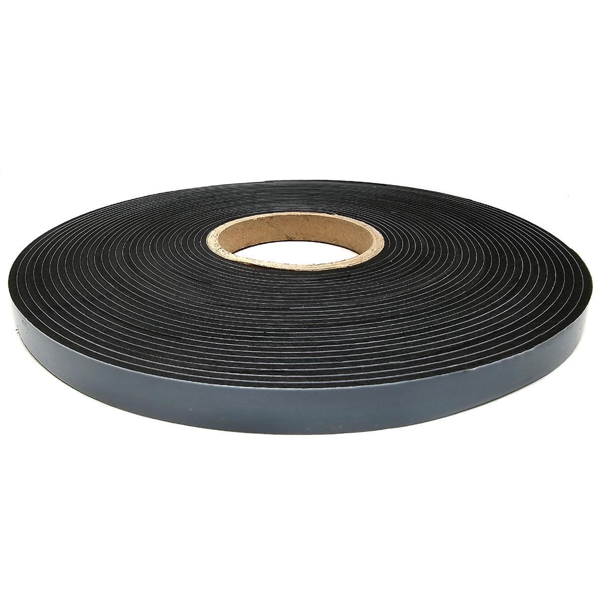 EPDM - Schaum. Schwarz 10 mm x 3 mm. Länge: 10 m