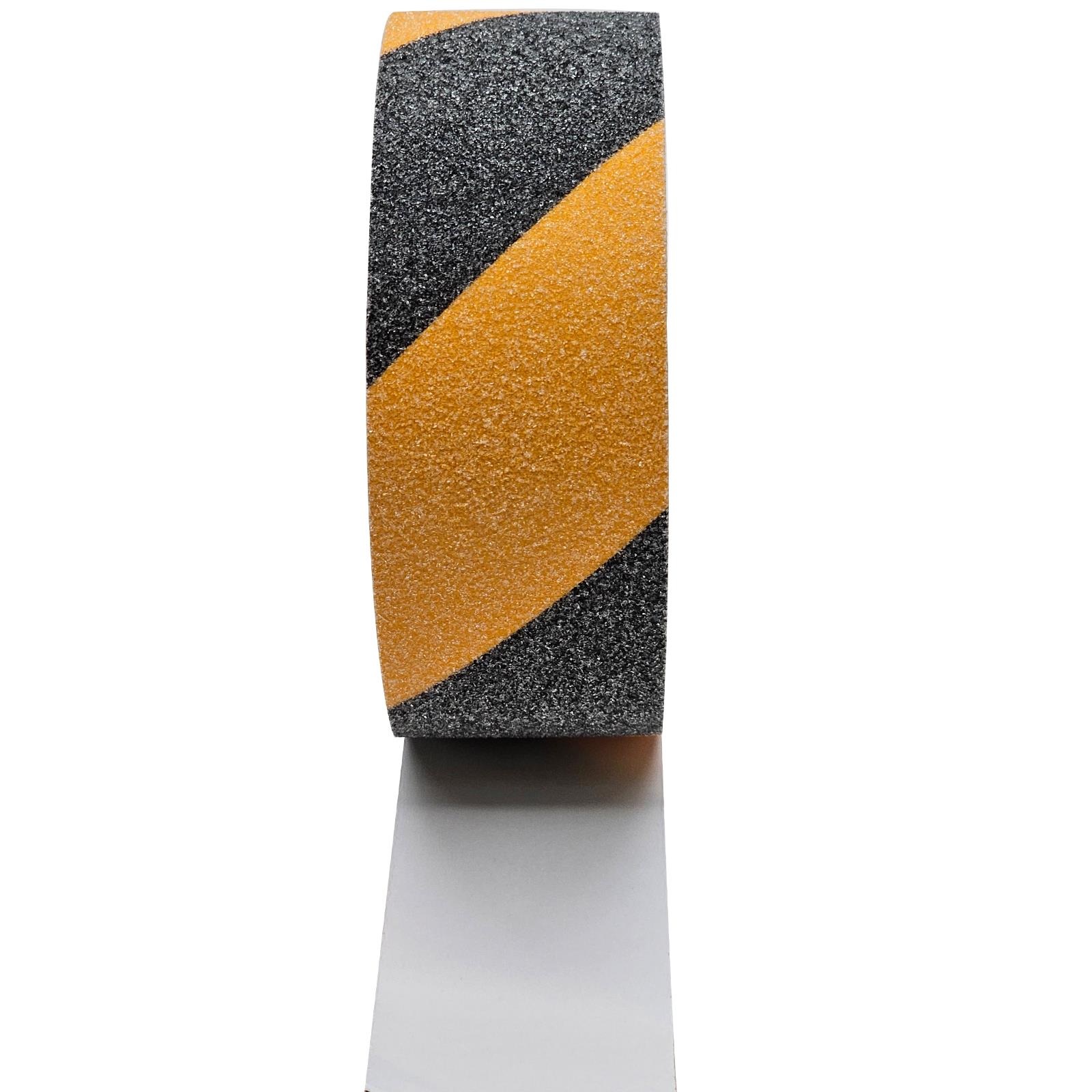 Anti Rutsch Band - 50 mm x 10 Meter Schwarz-Gelb